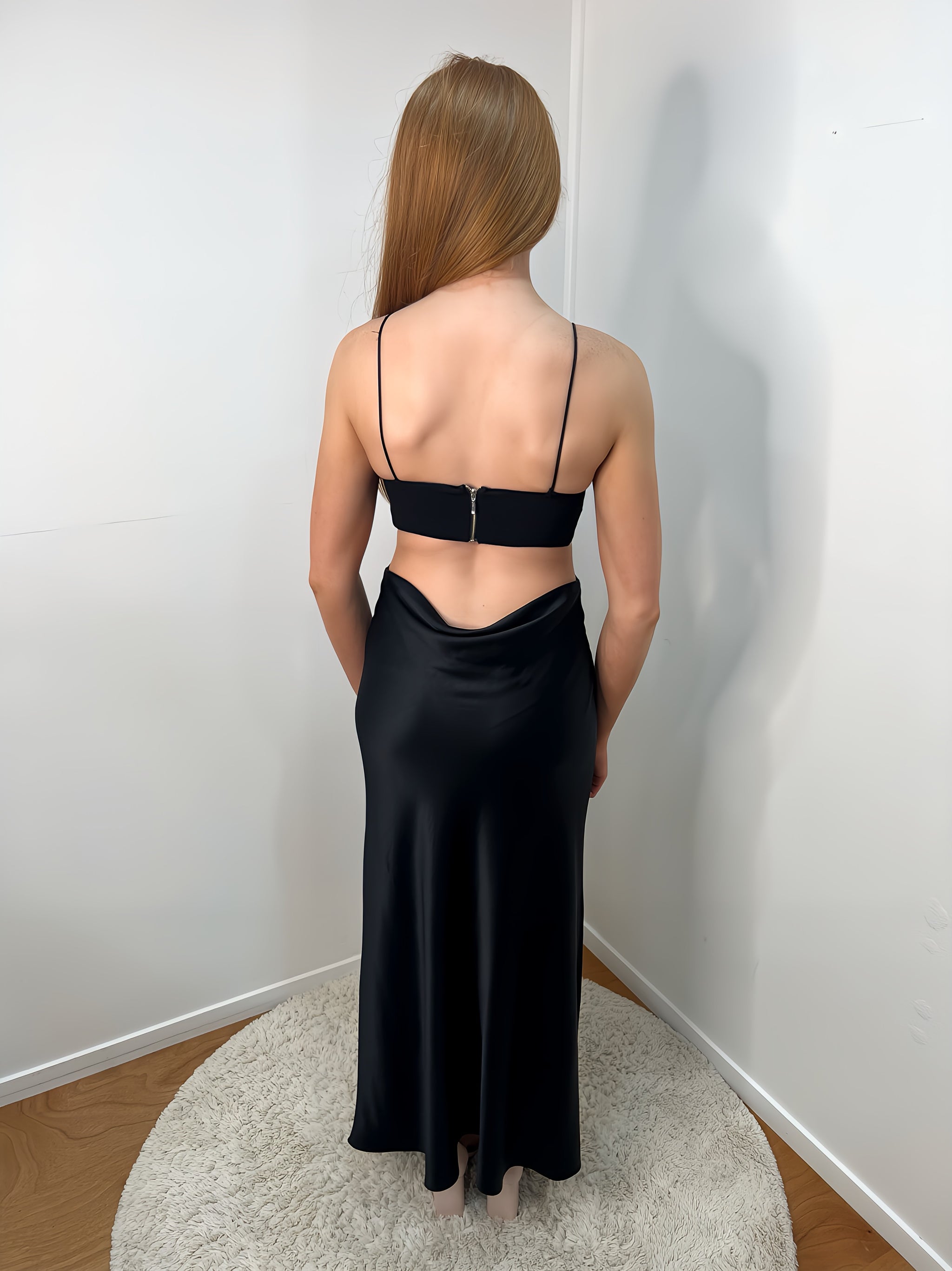 Seraphine Plunge Midi Dress