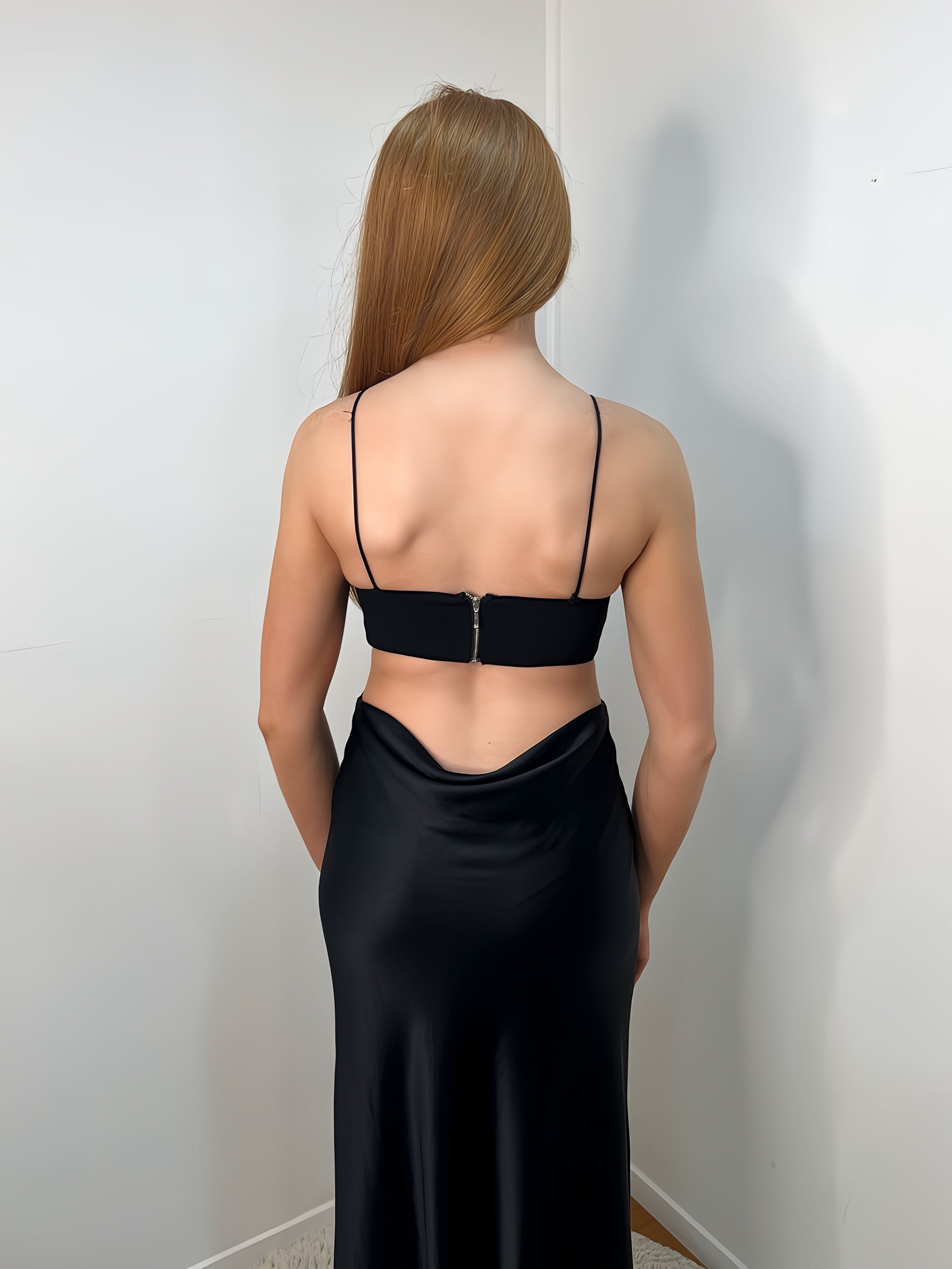 Seraphine Plunge Midi Dress