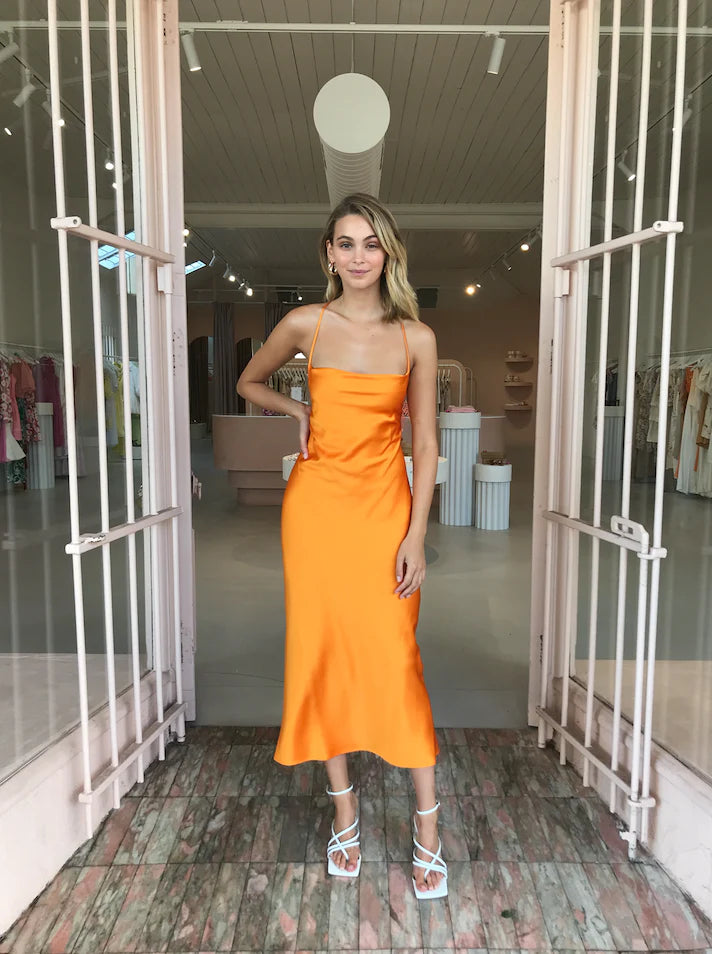 Bec + Bridge Seraphine Lace Up Midi Dress – Before Midnight Rentals